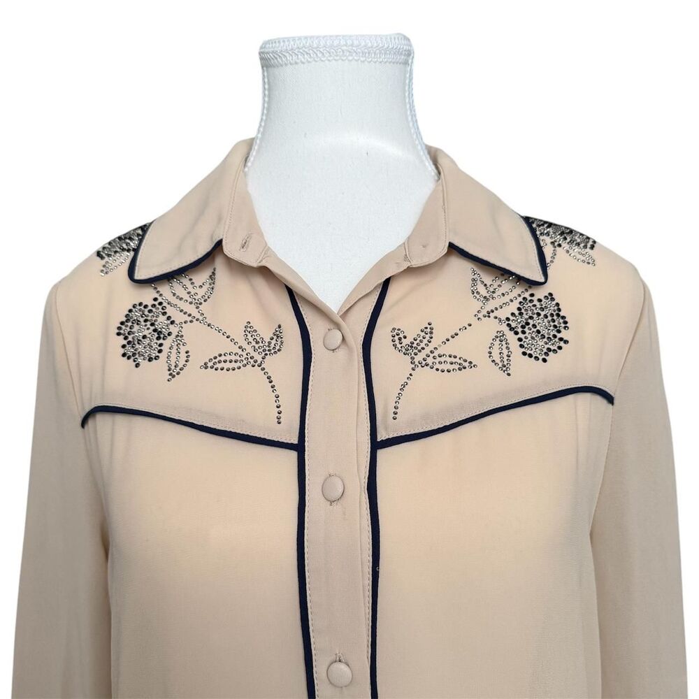 Forever 21 Button Down Long Sleeve Shirt - Picture 2 of 5